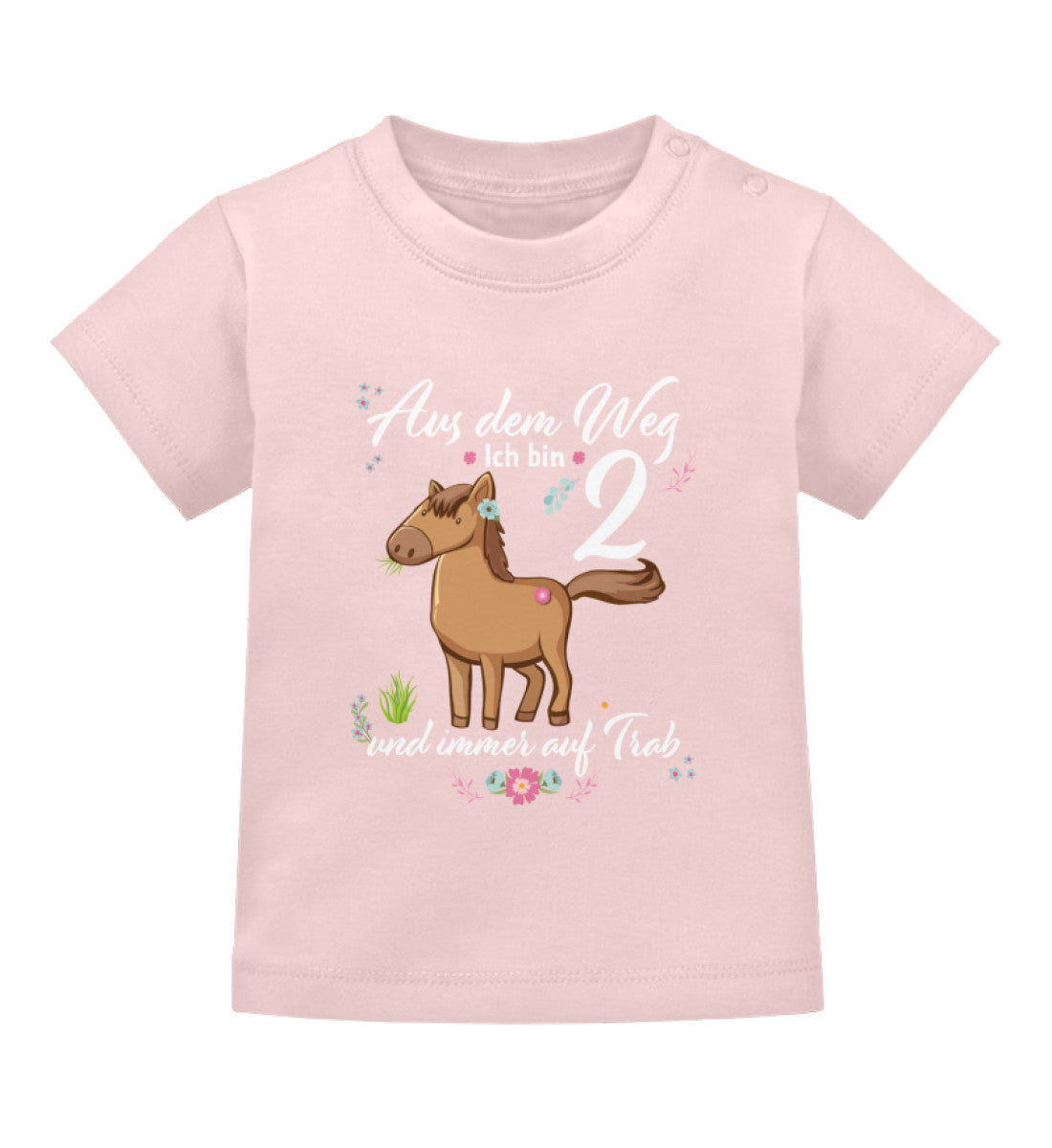 Aus dem Weg ich bin - Shop Pferd Baby - Dorfkind Landwirt T-Shirt 2 